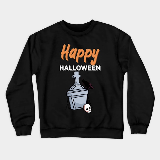 Happy halloween Crewneck Sweatshirt by maxcode